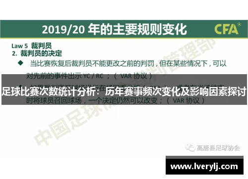 足球比赛次数统计分析：历年赛事频次变化及影响因素探讨